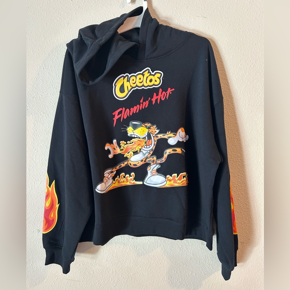 Cheetos pullover hoodie sweatshirt